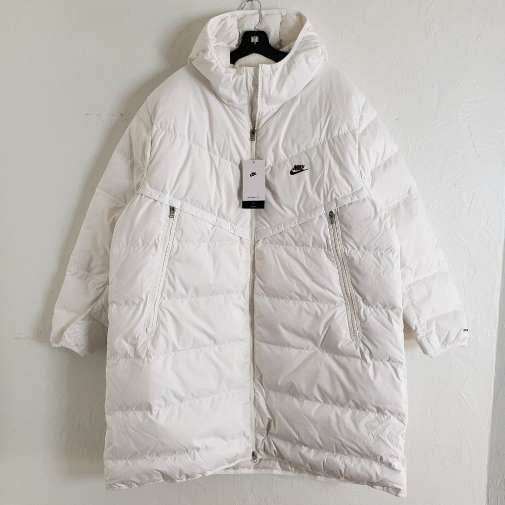 Nike Sportswear Storm-Fit White Down Fill Parka Jacket Men's Size 2XL DD6788 NEW